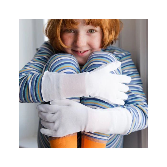 Beroemdheid majoor Knorrig CottonComfort handschoenen eczeem kinderen 100% bio katoen (per 2 paar)  maat 2-4 jaar | AllergieShop